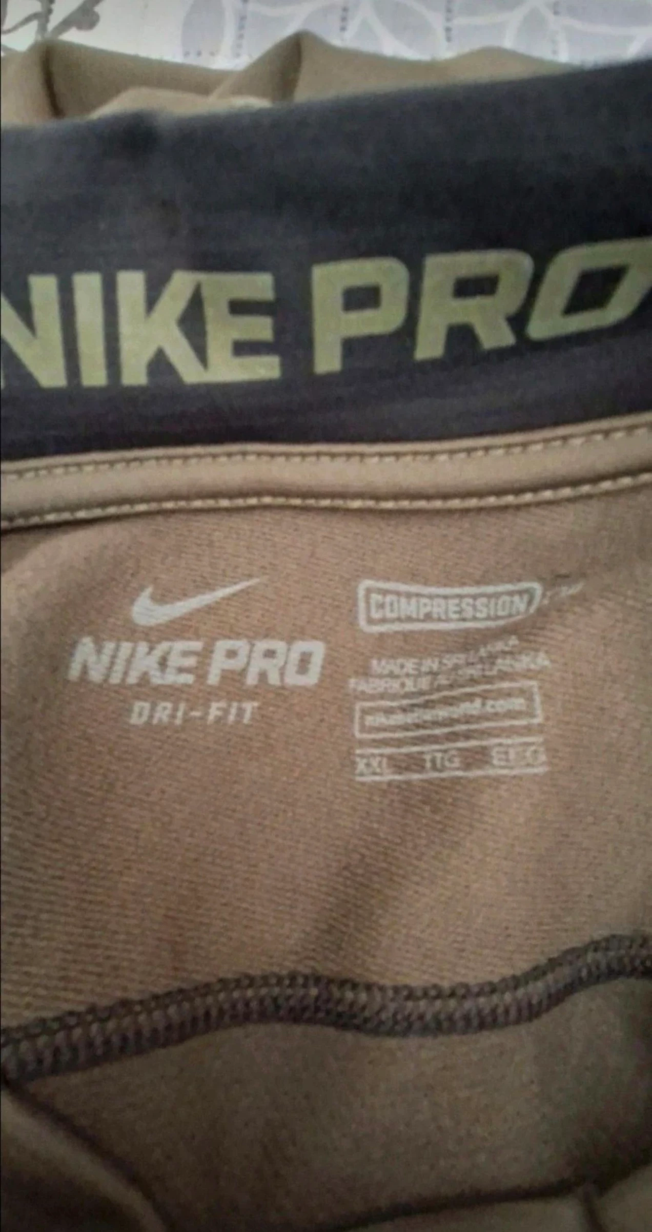 Camiseta técnica de homem, manga longa, tamanho XXL. Compression. Nike Pro. – photo 6